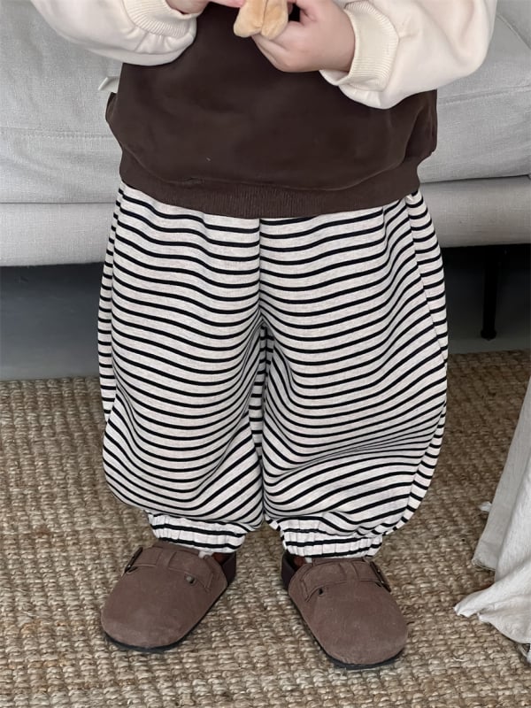 Divu gabalu bērnu komplekts ar biksēm, korejas stila, kokvilna 85%, bieza ziemai un rudenim, vecums 1–3 gadi