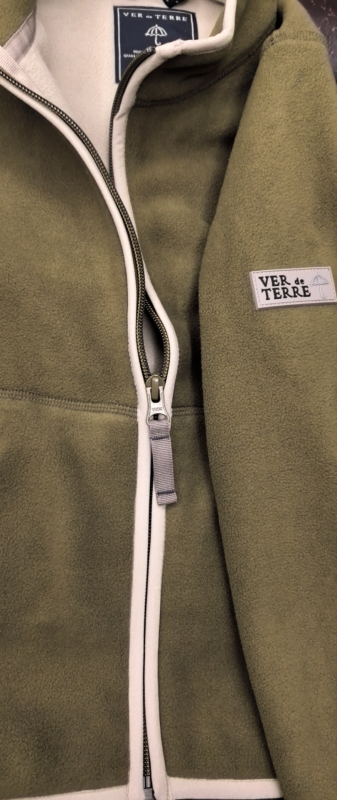 Bērnu jaka/palt, bieza divslāņu polāra flīss, stāvošs apkakle, garas piedurknes, ziemas sezona, ārējais materiāls 100% poliester, oderējums 100% kokvilna, universāls, vecums 1-3 gadi