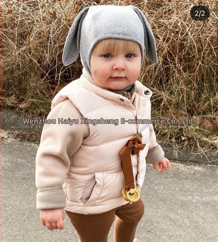 Bērnu jaka/palt, bieza divslāņu polāra flīss, stāvošs apkakle, garas piedurknes, ziemas sezona, ārējais materiāls 100% poliester, oderējums 100% kokvilna, universāls, vecums 1-3 gadi