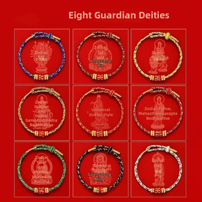 Unisex etnička narukvica od užeta, ručno pletena, zima 2025, Lop Jewelry