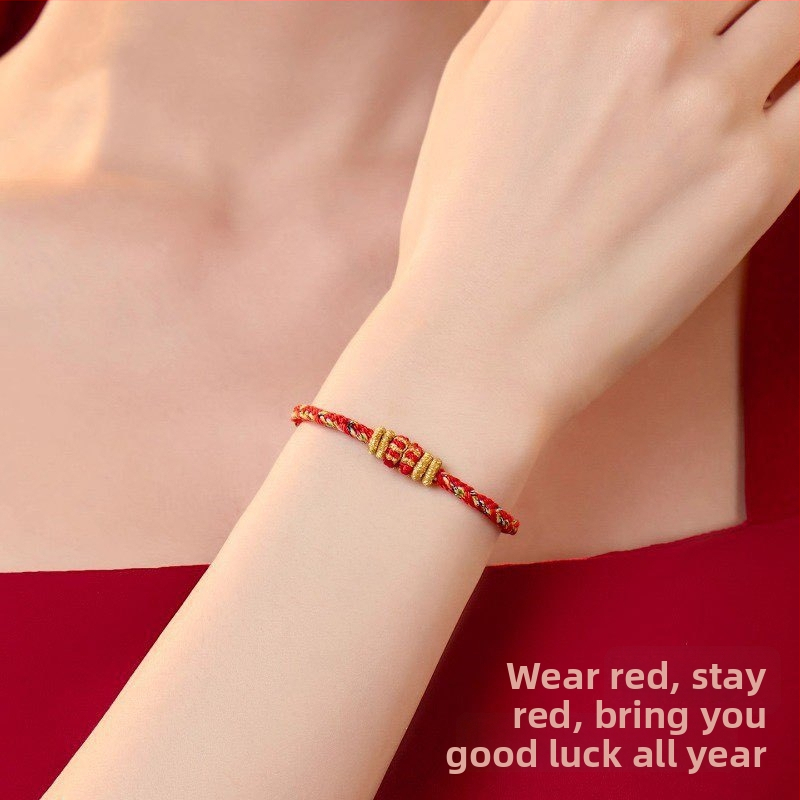 Unisex etnička narukvica od užeta, ručno pletena, zima 2025, Lop Jewelry