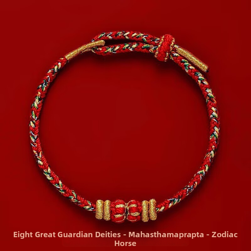 Unisex etnička narukvica od užeta, ručno pletena, zima 2025, Lop Jewelry