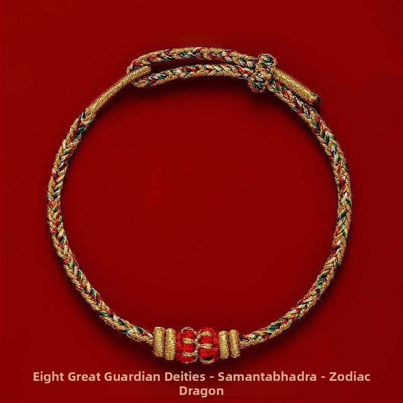 Unisex etnička narukvica od užeta, ručno pletena, zima 2025, Lop Jewelry