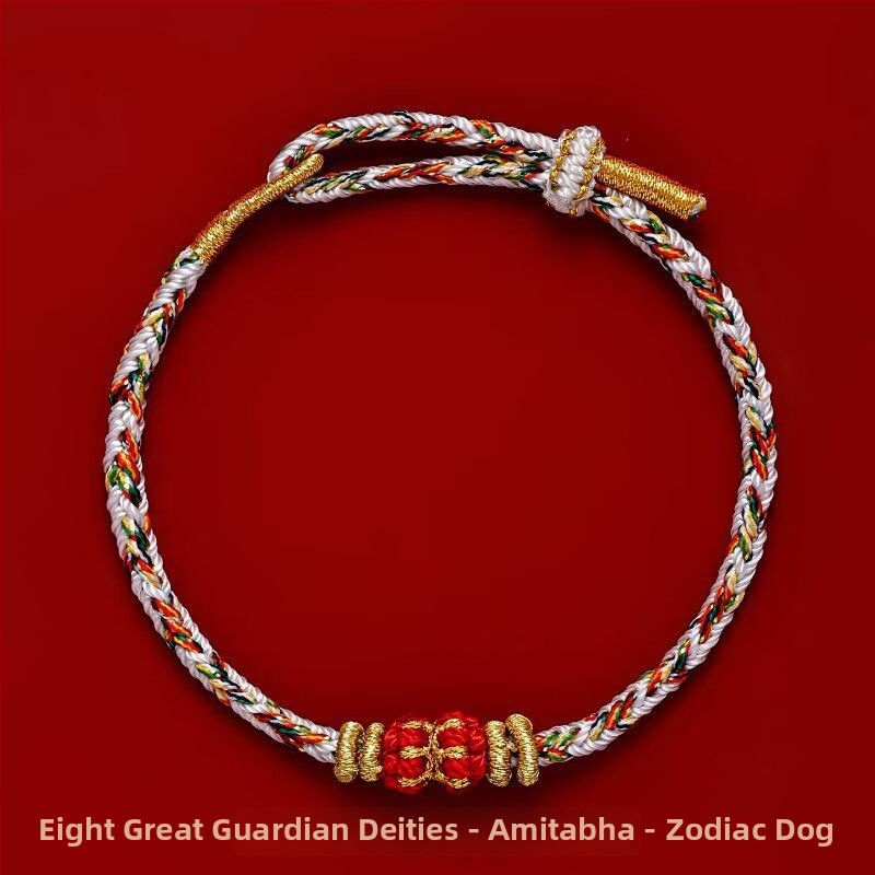 Unisex etnička narukvica od užeta, ručno pletena, zima 2025, Lop Jewelry