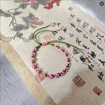 Narukvica od užeta – ručno pletena, prirodni stil, ženski dizajn, proljeće 2025, individualno pakiranje