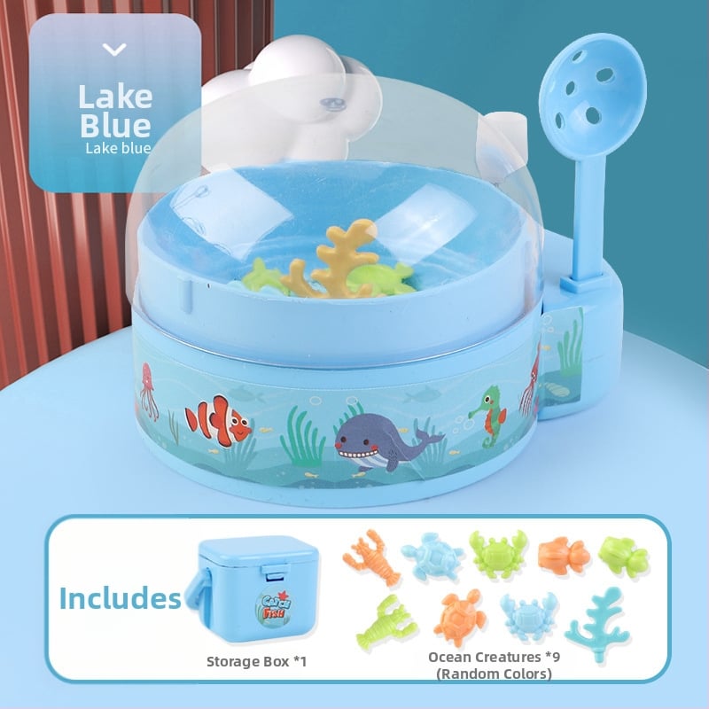 Jucărie de pescuit cu mecanism de răsucire – joc interactiv pentru copii și părinți; Material: plastic; Funcție: răsucire; Categoria: jucărie cu mecanism de răsucire; Vârstă: 4–6 ani