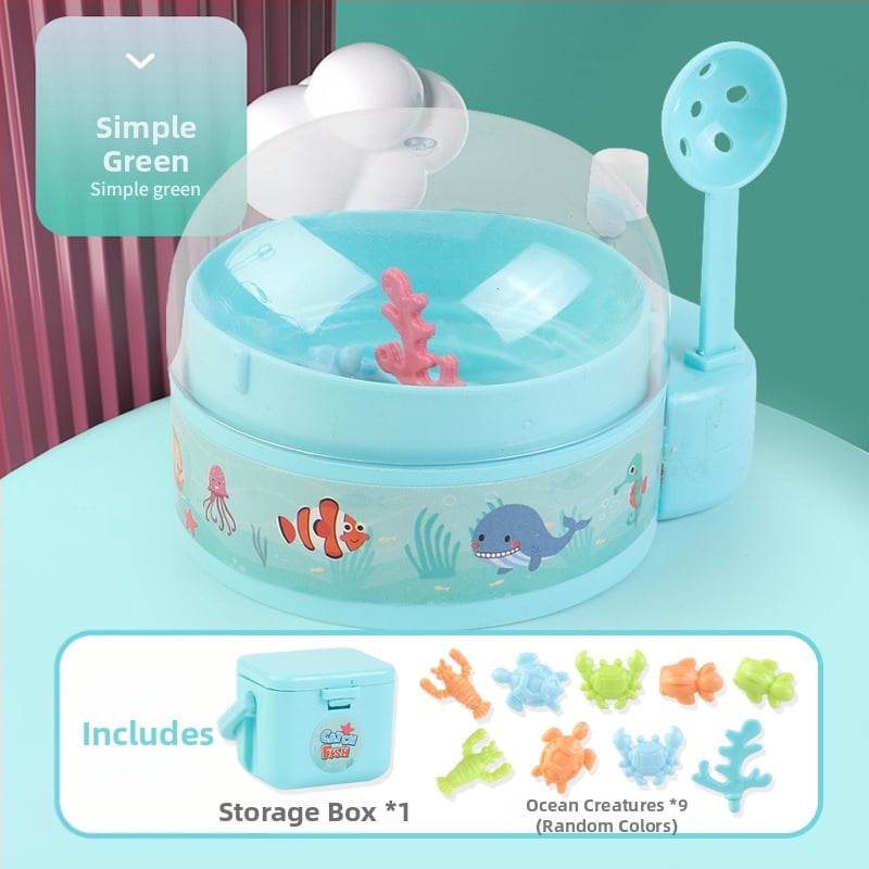 Jucărie de pescuit cu mecanism de răsucire – joc interactiv pentru copii și părinți; Material: plastic; Funcție: răsucire; Categoria: jucărie cu mecanism de răsucire; Vârstă: 4–6 ani