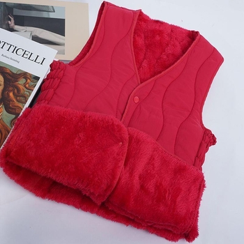 Sieviešu vestes ar vilnas pildījumu, galvenais audums – rayon, V kakls, A-siluets, pavasaris 2025