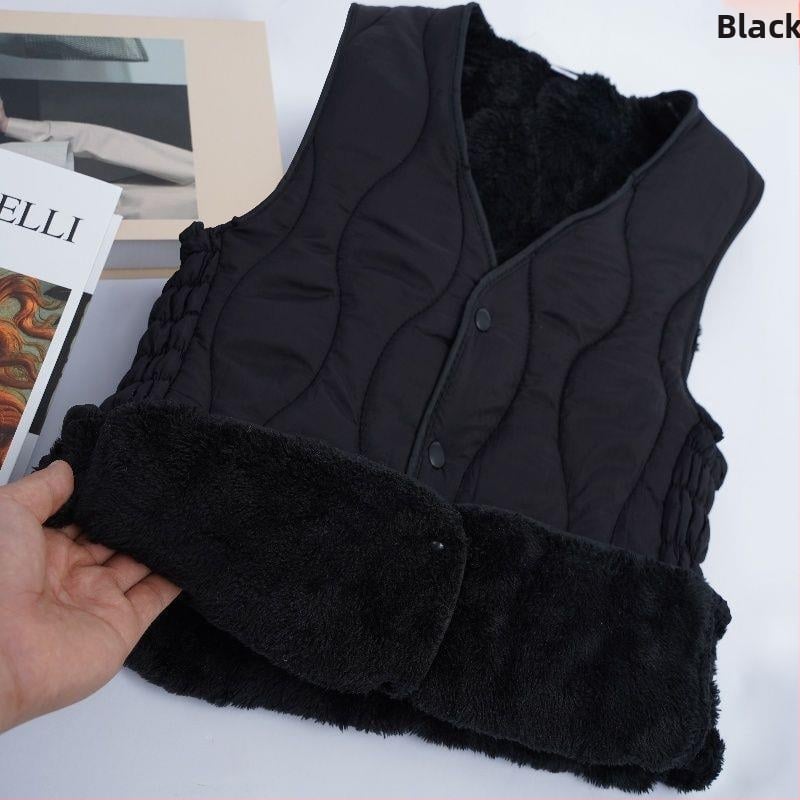 Sieviešu vestes ar vilnas pildījumu, galvenais audums – rayon, V kakls, A-siluets, pavasaris 2025