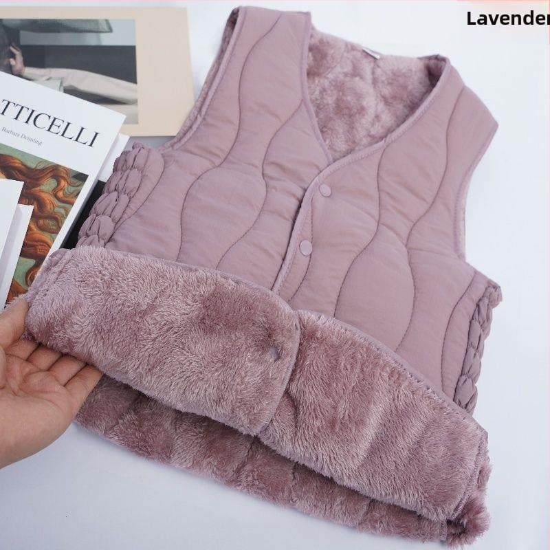 Sieviešu vestes ar vilnas pildījumu, galvenais audums – rayon, V kakls, A-siluets, pavasaris 2025