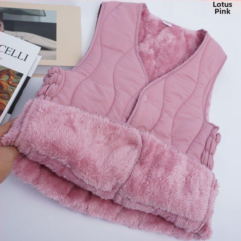 Sieviešu vestes ar vilnas pildījumu, galvenais audums – rayon, V kakls, A-siluets, pavasaris 2025