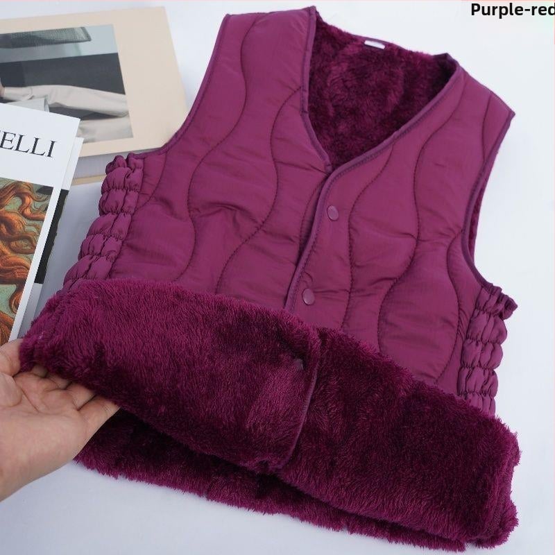 Sieviešu vestes ar vilnas pildījumu, galvenais audums – rayon, V kakls, A-siluets, pavasaris 2025