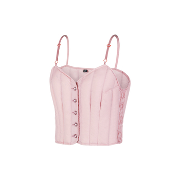 Sieviešu dūnu veste, šaurs piegriezums, balta pīļu dūnu pildījums 81–85%, īss garums 40–50 cm, poliesteršķiedra