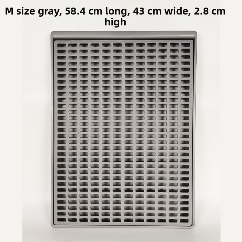 Suņa tualetes apmācības paklājs – ABS plastmasa, kaķu smilšu kontroles paklājs