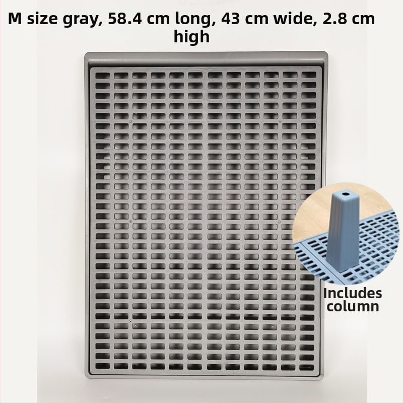 Suņa tualetes apmācības paklājs – ABS plastmasa, kaķu smilšu kontroles paklājs