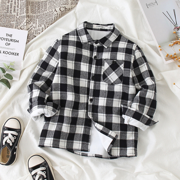 Bērnu krekls - korejiešu stila raksts, 100% kokvilna, garas piedurknes