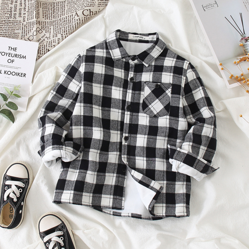 Bērnu krekls - korejiešu stila raksts, 100% kokvilna, garas piedurknes