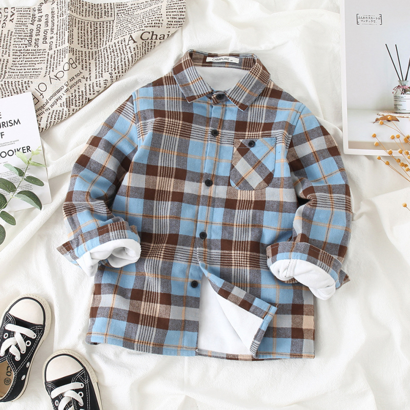 Bērnu krekls - korejiešu stila raksts, 100% kokvilna, garas piedurknes