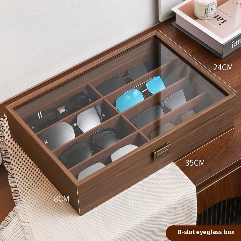 Cutie pentru ceasuri din lemn, stil chinezesc, textură lemn, corp solid