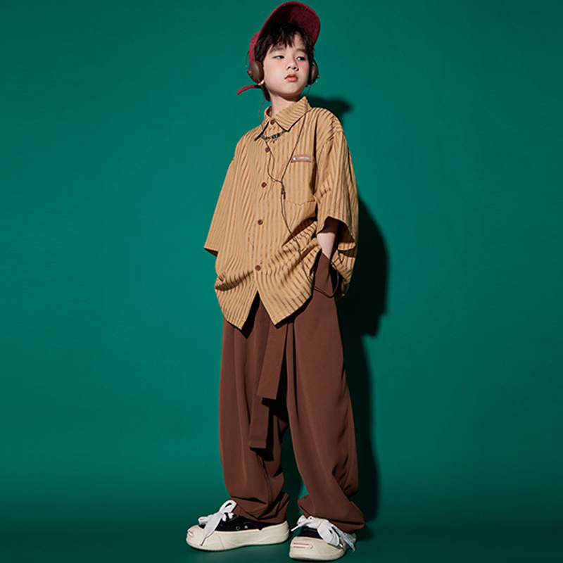 Bērnu hip-hop ielu deju komplekts – poliesteris – piemērots no 8 gadu vecuma