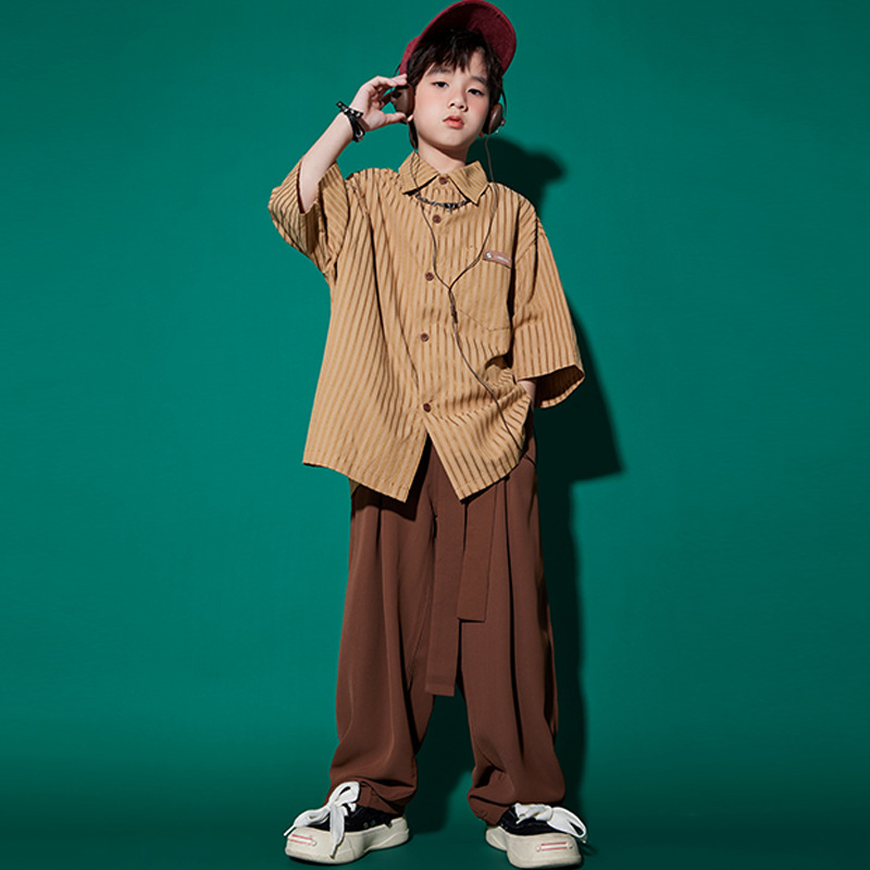 Bērnu hip-hop ielu deju komplekts – poliesteris – piemērots no 8 gadu vecuma