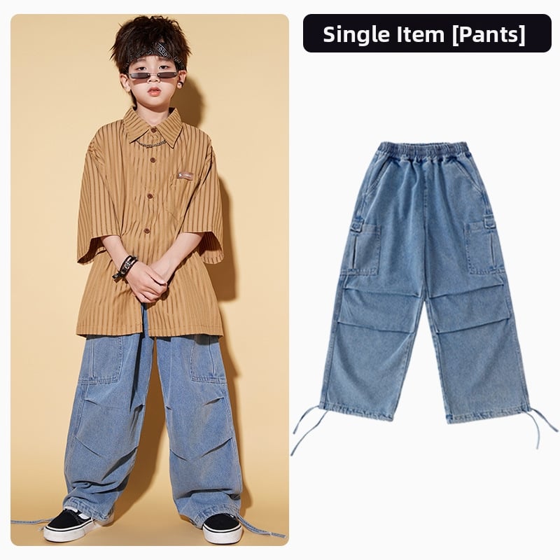 Bērnu hip-hop ielu deju komplekts – poliesteris – piemērots no 8 gadu vecuma