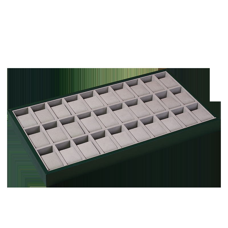 Nahast kellade hoiukarp näidelaud kelladele ja käevõrudele