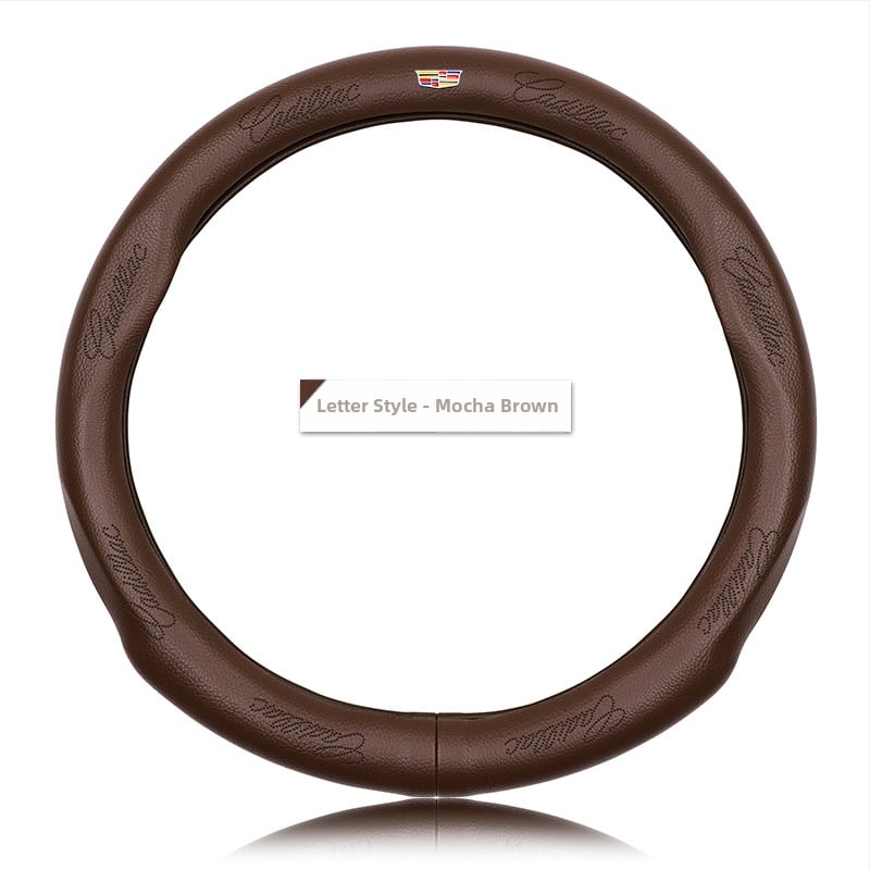 Κάλυμμα τιμονιού Cadillac XT5 XT4 XT6 - Γνήσιο δέρμα, Αθλητικό στυλ, Για όλες τις εποχές, Εγκατάσταση σε ειδικό αυτοκίνητο