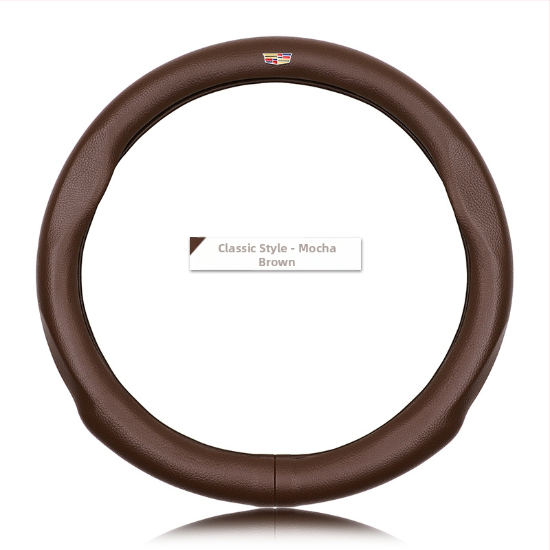 Κάλυμμα τιμονιού Cadillac XT5 XT4 XT6 - Γνήσιο δέρμα, Αθλητικό στυλ, Για όλες τις εποχές, Εγκατάσταση σε ειδικό αυτοκίνητο