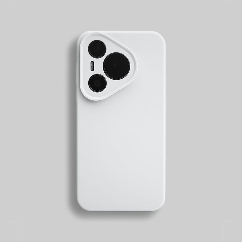 Huawei Pura70Pro / 70Ultra telefonu korpuss no tekoša silikona, pilna objektīva aizsardzība, izturīgs pret kritieniem