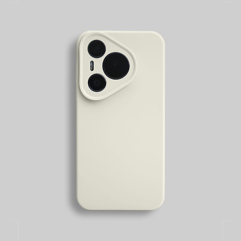 Huawei Pura70Pro / 70Ultra telefonu korpuss no tekoša silikona, pilna objektīva aizsardzība, izturīgs pret kritieniem