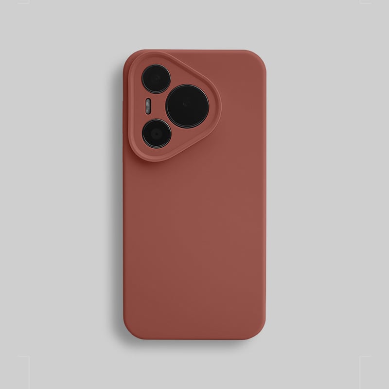 Huawei Pura70Pro / 70Ultra telefonu korpuss no tekoša silikona, pilna objektīva aizsardzība, izturīgs pret kritieniem