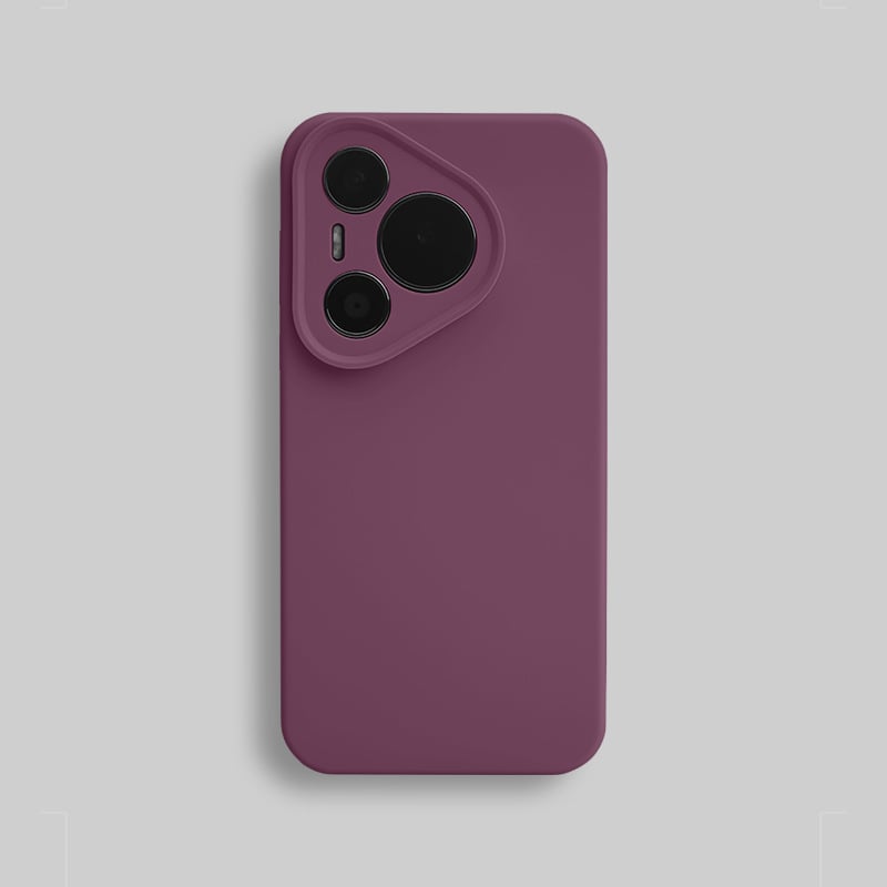 Huawei Pura70Pro / 70Ultra telefonu korpuss no tekoša silikona, pilna objektīva aizsardzība, izturīgs pret kritieniem