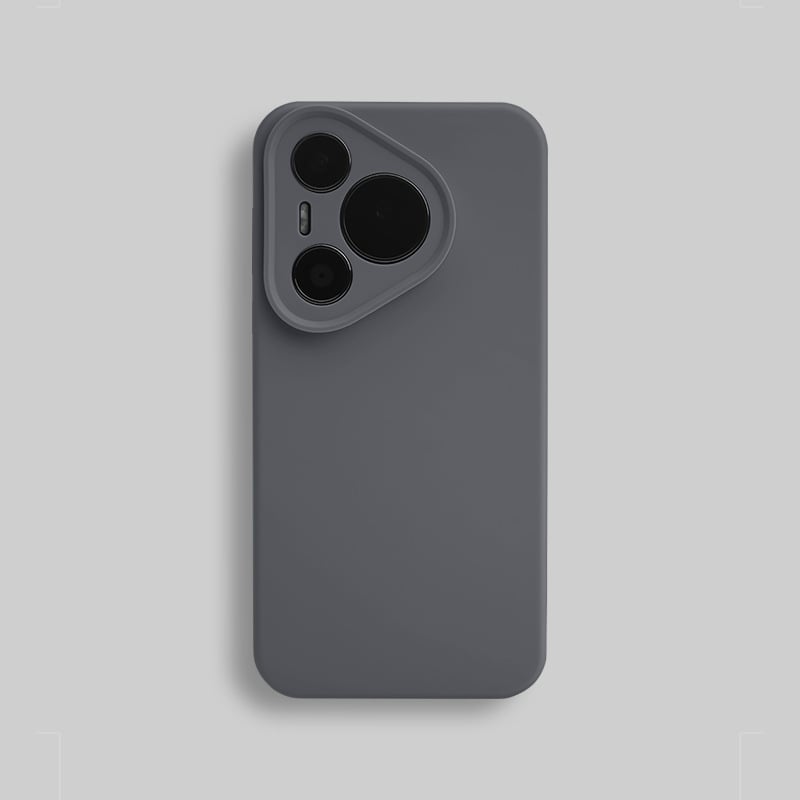 Huawei Pura70Pro / 70Ultra telefonu korpuss no tekoša silikona, pilna objektīva aizsardzība, izturīgs pret kritieniem