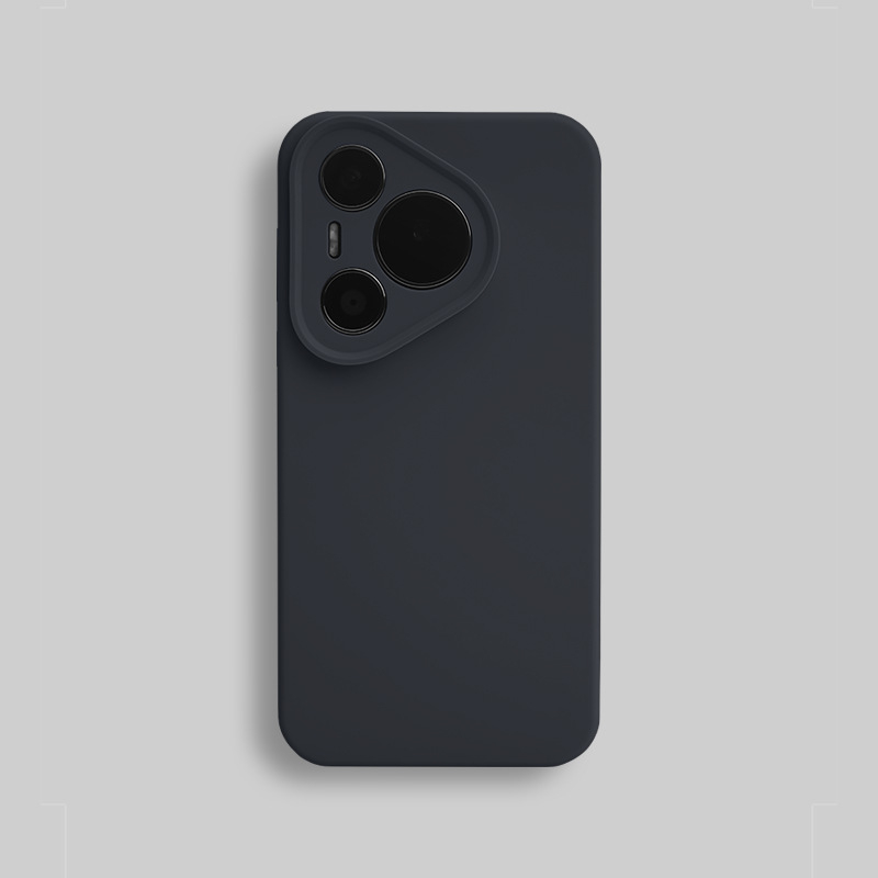 Huawei Pura70Pro / 70Ultra telefonu korpuss no tekoša silikona, pilna objektīva aizsardzība, izturīgs pret kritieniem