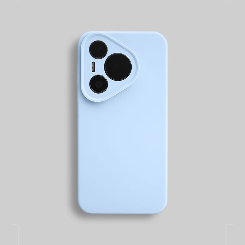 Huawei Pura70Pro / 70Ultra telefonu korpuss no tekoša silikona, pilna objektīva aizsardzība, izturīgs pret kritieniem