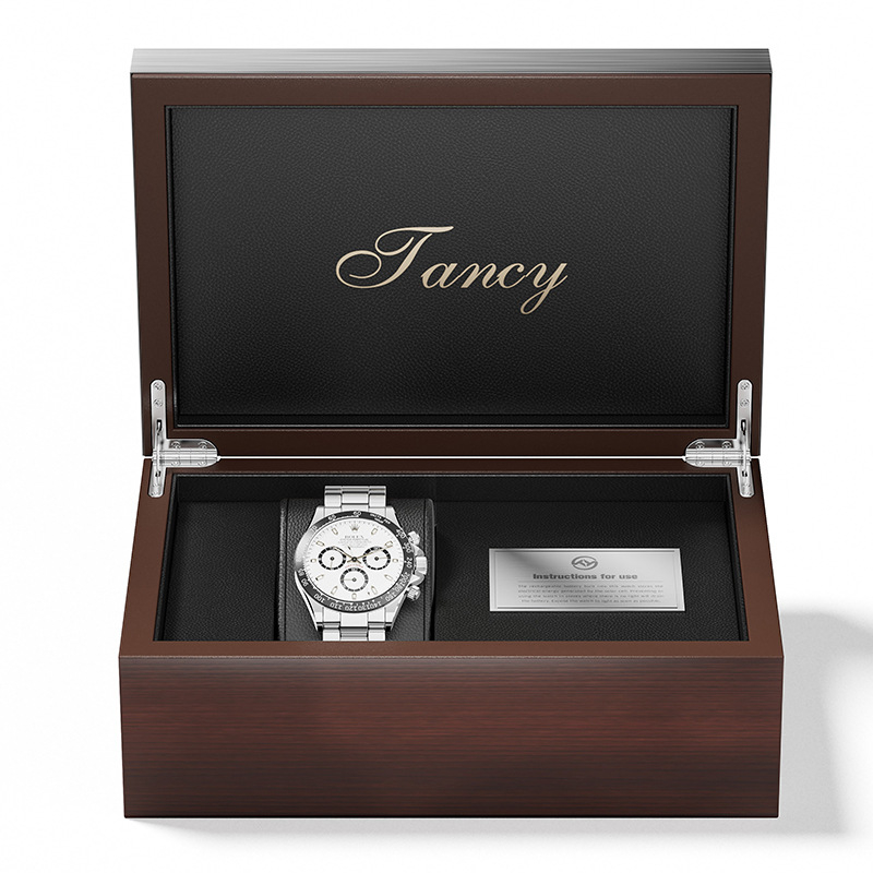 Puidust kellakarp nimepliiaga ja lakitud viimistlusega