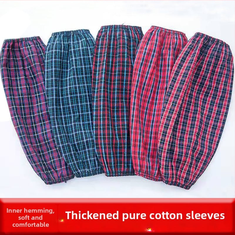 Βαμβαρωτά προστατευτικά μανίκια κουζίνας, αντι-λερωτικά, μοντέρνος μινιμαλιστικός σχεδιασμός