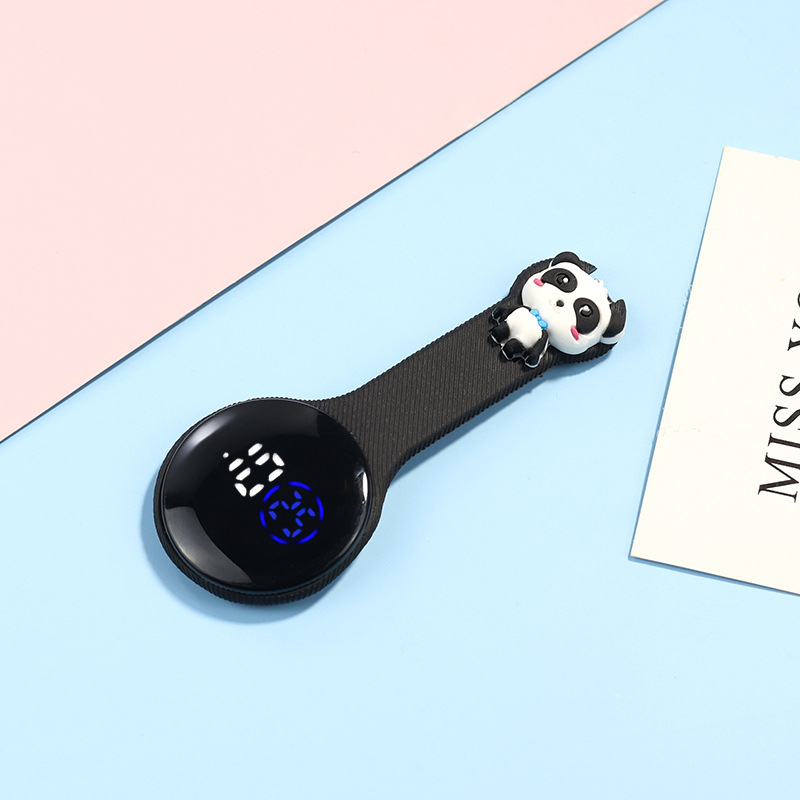 LED fob sat za sestru – karikatura dizajn, elektronički mehanizam, vodootpornost 50m, brojčani prikaz