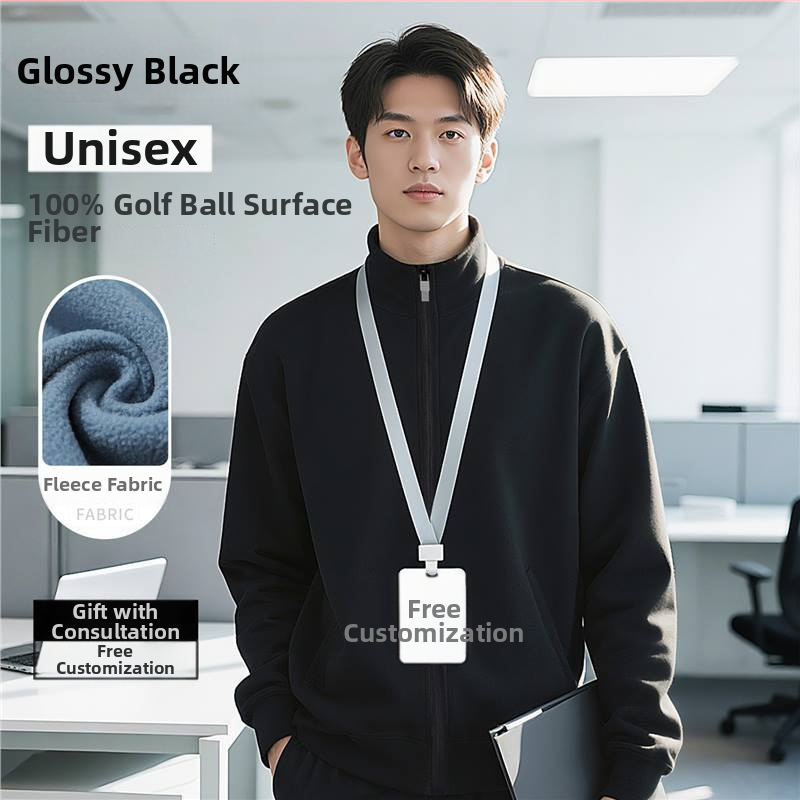 Ανδρικό φούτερ με κουκούλα από καρό ύφασμα, επένδυση φλίς, κεντημένο λογότυπο, φερμουάρ, χειμερινά ενδύματα εργασίας