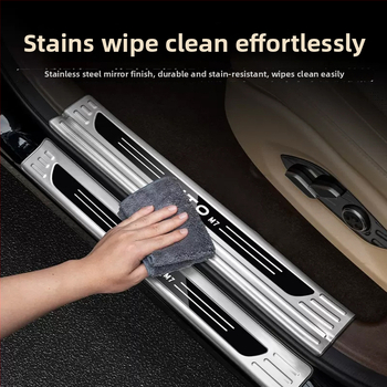 Protecție prag ușă din oțel inoxidabil pentru AITO M7 – Model M7, Brand AITO, Personalizare disponibilă