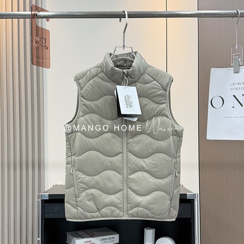 Kokvilnas veste vīriešiem un sievietēm — stāvošā apkakle, rāvējslēdzējs, Corduroy audums, galvenais audums 70% kokvilna, oderējums no kokvilnas, brīvs piegriezums, piemērots pavasarim un rudenim