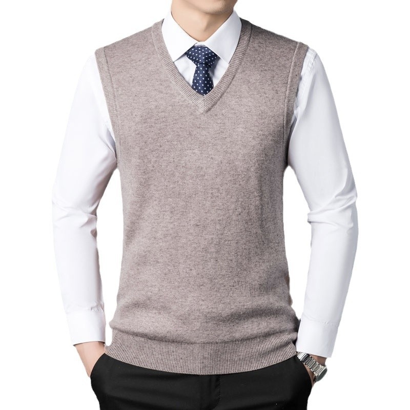 Vīriešu flīsa veste ar pieguļošu siluetu, ziemas 2024 izlaidums, V kakla izgriezums, audums maisījums (65,2% spandeks, 22,6% poliesters, 9,8% akrils, 2,4% vilna)