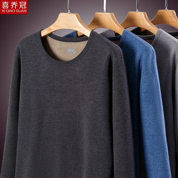 Vīriešu termo komplekts ar flīsa odas, bieza divslāņu augšdaļa ar apaļu kakla izgriezumu un bikses, poliester 90–95%