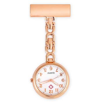 Džepni sat za medicinske sestre — kvarcni mehanizam, svjetleće kazaljke, ženski stil, sladak dizajn za studentice, kućište od cinkove legure