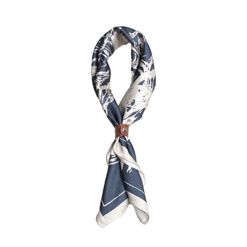 Meeste ruuduline sall abstraktsete joontega, kunstlik siid, twill-kude, kevad, Shaoxingi päritolu