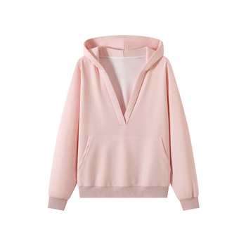 Ženska hoodies jakna s kapuljom za jesen i zimu, slobodan kroj, džepovi, udoban svakodnevni stil
