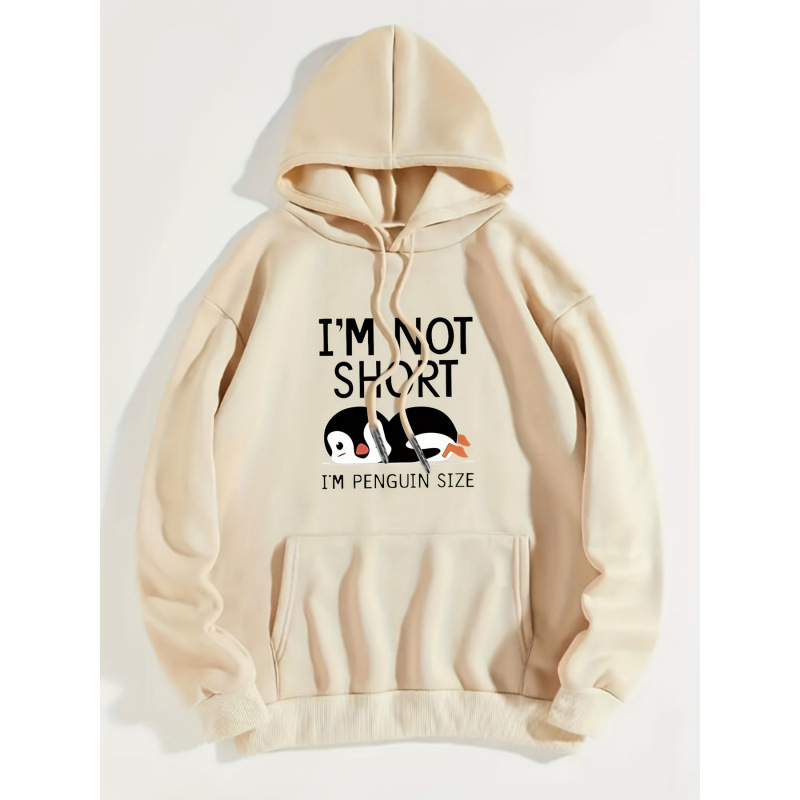 Ženski hoodie s kapuljom - labav kroj, dugi rukavi, poliester tkanina, otisak