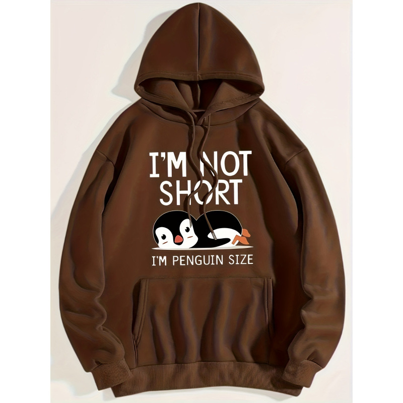 Ženski hoodie s kapuljom - labav kroj, dugi rukavi, poliester tkanina, otisak