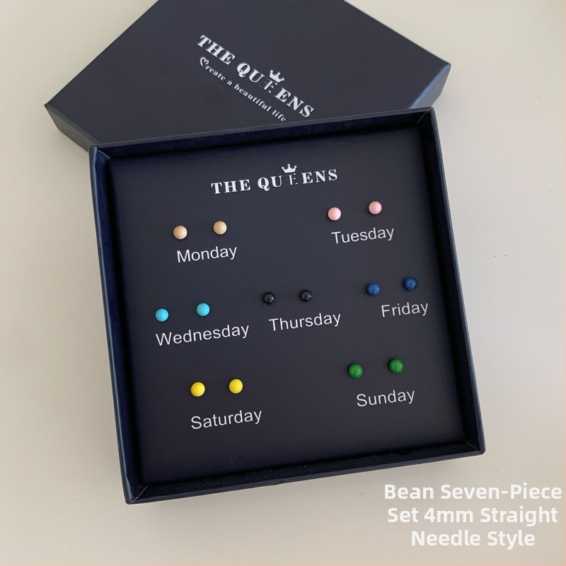 Aino auskari, cinka sakausējums, 925 sudraba stienīši, formas: sirds, zieds, lente, elektroplatēšana